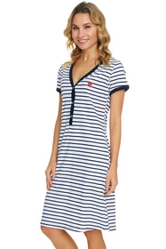 Doctor Nap TCB.5232 Nocna koszula, marine