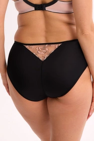 Gaia 1332P Xenia Majtki figi, różowo-czarny