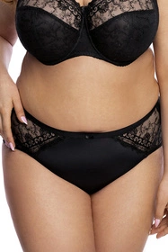 Gaia 1151M Temida Maxi Majtki figi, czarny