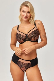 Azal Sara Majtki brazyliany, czarny