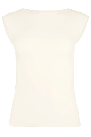 Babell Indi Koszulka bez rękawów, ecru