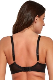 Gaia 1255 Flora Biustonosz miękki, czarny