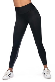 Reviver L9027/0 Legginsy fitness, czarno-szary