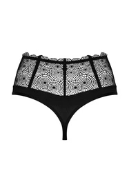 Obsessive Sharlotte panties Majtki figi, czarny
