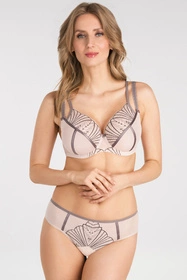 Gorsenia K839 Caffe Latte Majtki brazyliany, beżowy