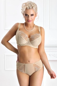 Nessa Selena N500 Maxi Biustonosz miękki, beżowy