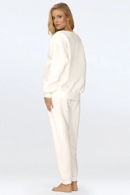 Dkaren Rehema-Bl Bluza nierozpinana, ecru