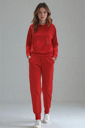 Vivisence 9203kmpl Komplet bluza+spodnie, czerwony