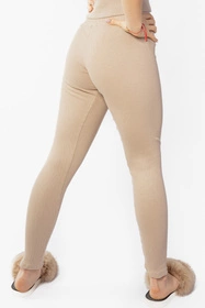 Dkaren Bayo-Le Legginsy klasyczne, cappuccino