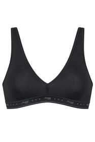 Sloggi 10198126 24/7 100 H Top Biustonosz braletka, 0004-black