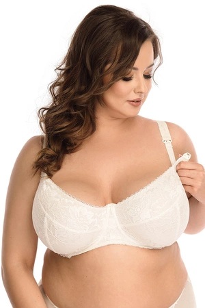 Nessa Mamma Lace N504 Biustonosz miękki, ecru