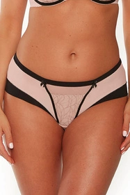 Gaia 1240P Leonia Majtki figi, perłowo-czarny