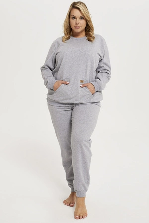 Italian Fashion Fox dł.r. dł.sp. Dres homewear, melanż