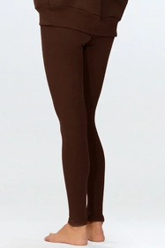 Dkaren Oseye-Le Legginsy klasyczne, czekolada