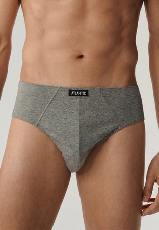 Atlantic 3BMP-006 Majtki slipy, czarny/szary/grafit