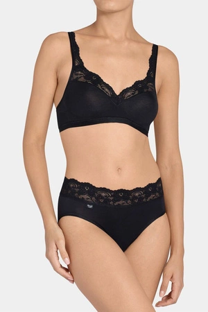 Sloggi 10031896 Romance Midi Majtki figi, 0004-black