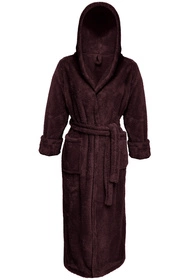 Dkaren Diana długa Nocna szlafrok, czekolada