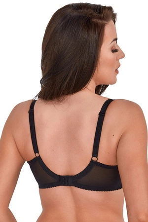 Gaia 1208 Delia Biustonosz miękki, czarno-beżowy