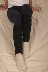 Vivisence 7300 Skarpety ocieplacze, czarny