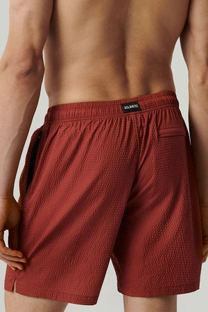 Atlantic KMB-226 Kostium kąpielowy bermudy, rdzawy
