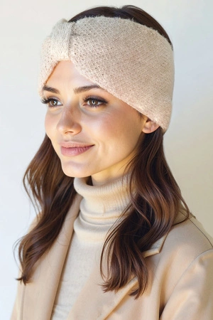 Vivisence 70116 Nakrycie głowy opaska, beżowy