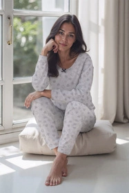 Vivisence 2023 Nocna piżama, szary