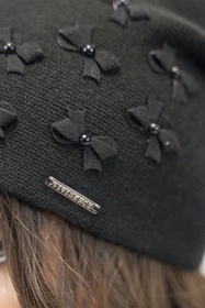 Vivisence 7089 Nakrycie głowy czapka, czarny