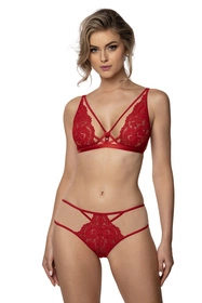 Róża Torfi Biustonosz braletka, czerwony