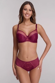 Ava 1396 Crystal Maxi Biustonosz miękki, chianti