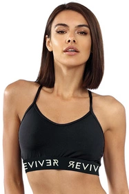 Reviver F5523 Top fitness, czarny-biel