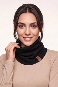 Vivisence 7123 Szalik lub apaszka komin, czarny