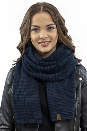 Vivisence 7041Kmpl Komplet czapka+szalik, granatowy