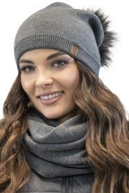 Vivisence 7106 Szalik lub apaszka komin, grafitowy