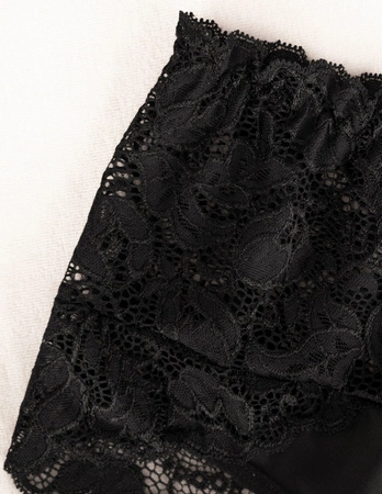 Wol-Bar Teri 3-pak Majtki figi, czarny