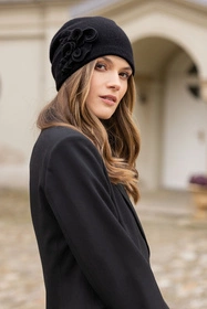 Vivisence 7076 Nakrycie głowy czapka, czarny