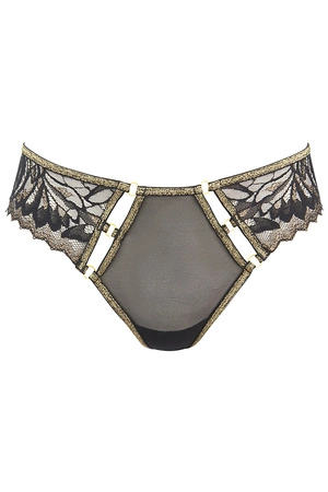 Axami V-10118 Majtki stringi, czarny