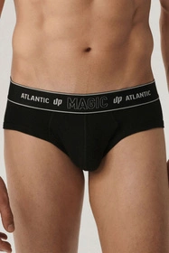 Atlantic BMP-1581 Majtki slipy, czarny