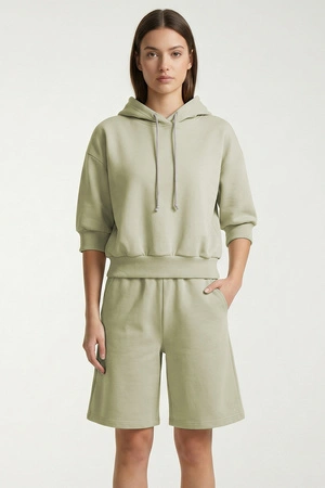Vivisence 9210kmpl Komplet szorty + bluza, oliwkowy