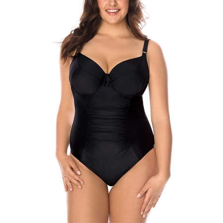 Vivisence 3108 Kostium kąpielowy jednoczęściowy, czarny