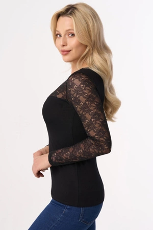Babell Meredith Koszulka z długim rękawem, czarny