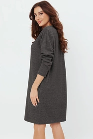 Italian Fashion Avira tunika dł.r. Sukienka homewear, c.melanż