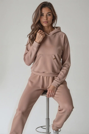 Vivisence 9003 Bluza nierozpinana, beżowy