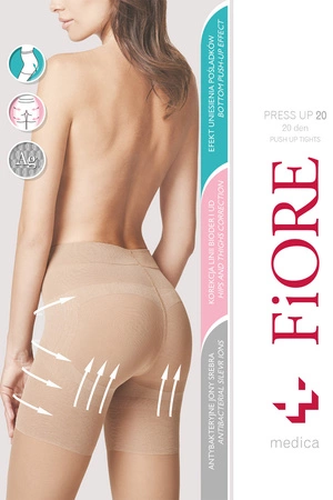 Fiore Press Up 20 den M5203 Wyrób pończoszniczy rajstopy, light natural