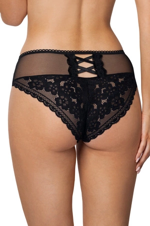 Róża Amarantes Majtki figi, czarny