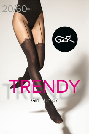 Gatta Girl-Up 47 Wyr�b po�czoszniczy rajstopy, nero