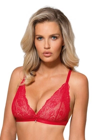 Róża Cyria Biustonosz braletka, czerwony