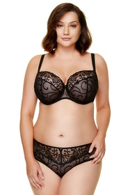 Gorteks Fiore/B2 Biustonosz miękki, czarny