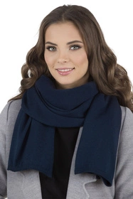 Vivisence 7005Kmpl Komplet beret+szalik, granatowy