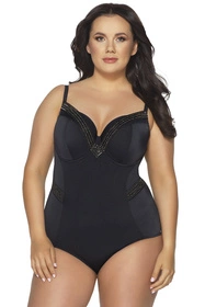 Ava SKJ-58 Kostium kąpielowy jednoczęściowy, black