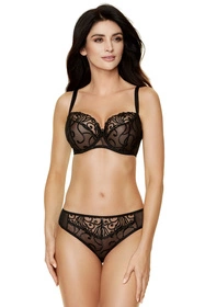 Gorteks Fiore/B2 Biustonosz miękki, czarny